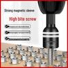 High-Strength Hexagonal Dovetail Magnetic Drill Bit with Wafer Head Screw Socket