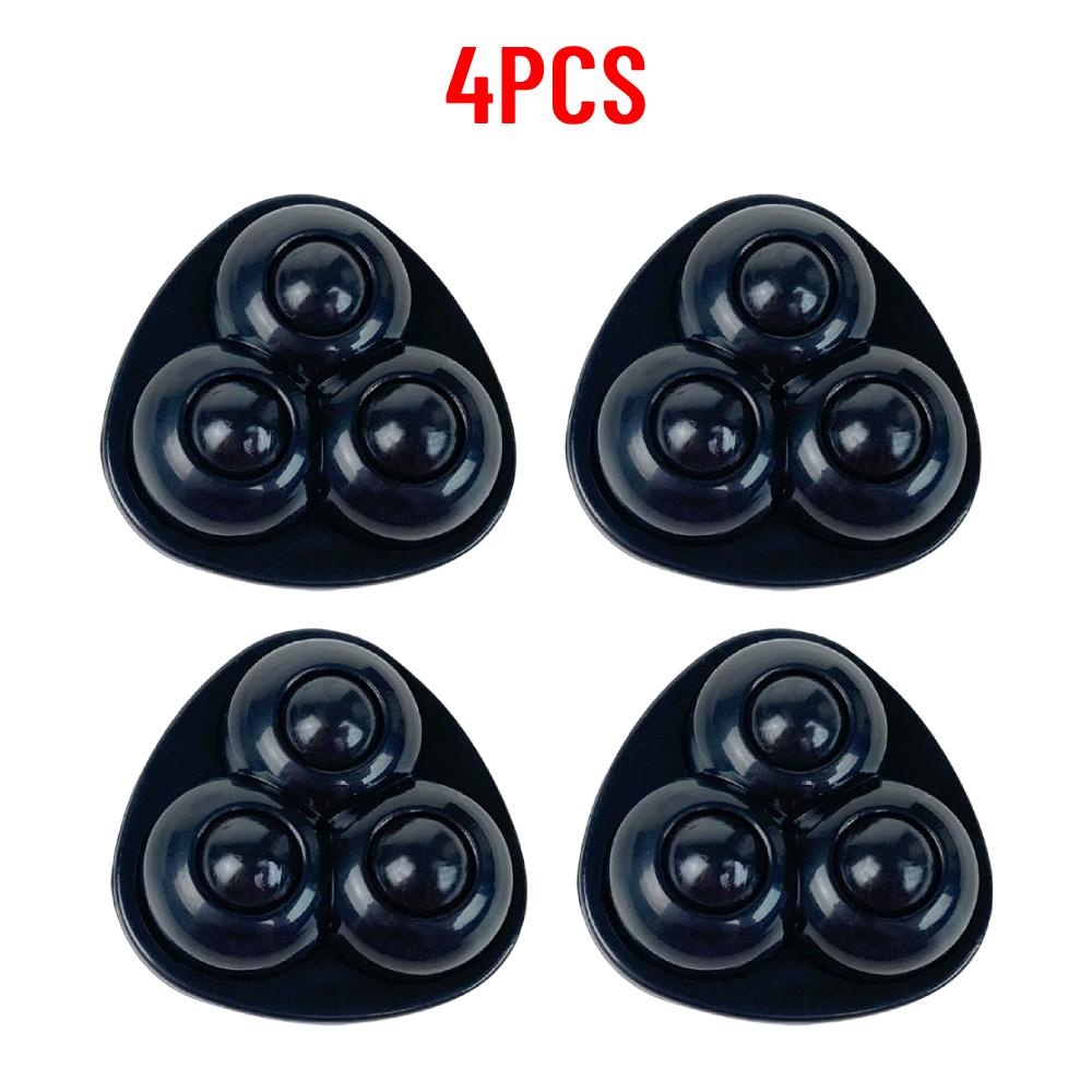 4-100pcs Self Adhesive Caster Wheels Universal Pulley Furniture Mini Swivel Casters Wheel Cabinet Trash Stainless Steel Roller