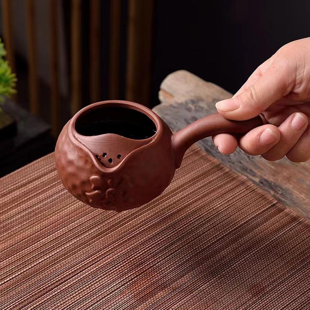 Ceramic Teapot Infuser for Loose Leaf Tea with Heat-resistant Handle