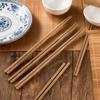 10 Pairs 25cm Chinese Chop Sticks Kitchen Wooden Chopsticks Chinese Chopsticks Set Sushi Chopsticks Korean Snack Food Tableware