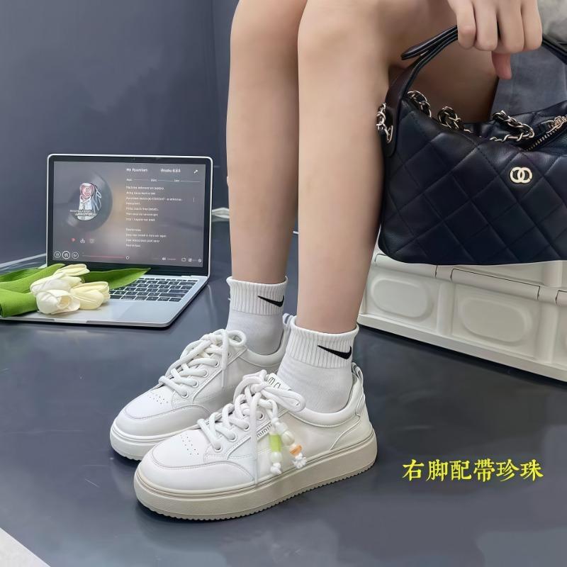 

Модные маленькие белые туфли на платформе, женские, новые, удобные и универсальные, маленькие, в стиле колледжа, повседневные спортивные кеды 40 хаки