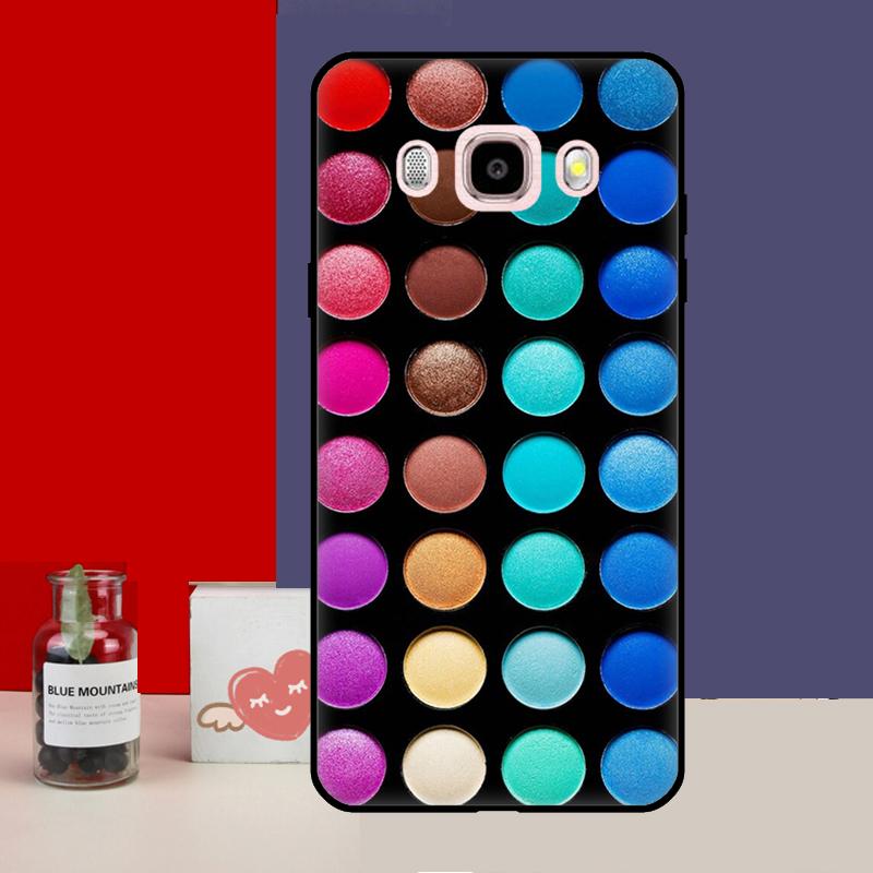 Makeup Eyeshadow Palette Case For Samsung Galaxy J3 J5 J7 2017 J1 A3 A5 2016 J4 J6 Plus A6 A8 A7 A9 J8 2018 Cover