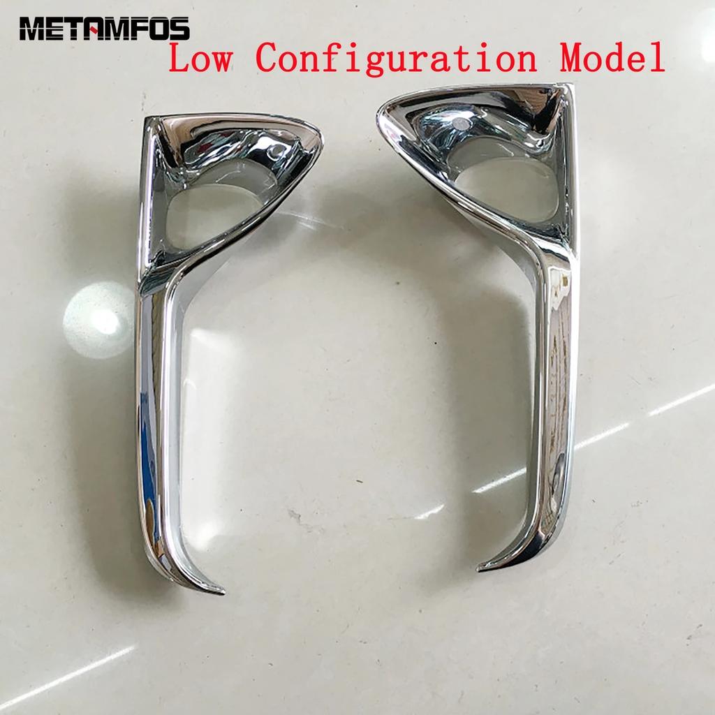 Fog Front Light Lamp Cover Trim For Lexus RX 200T 350 450H 450HL 2016-2018  Chrome Foglight Foglamp Protector Accessories
