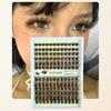 Single Cluster Segmented Eyelashes Soft Fluffy DIY Grafting Eyelashes  Women's Beauty