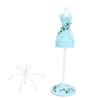 Lady Figure Necklace Stand Jewelry Organizer Display Stand Rotating Detachable Storage Rack4#