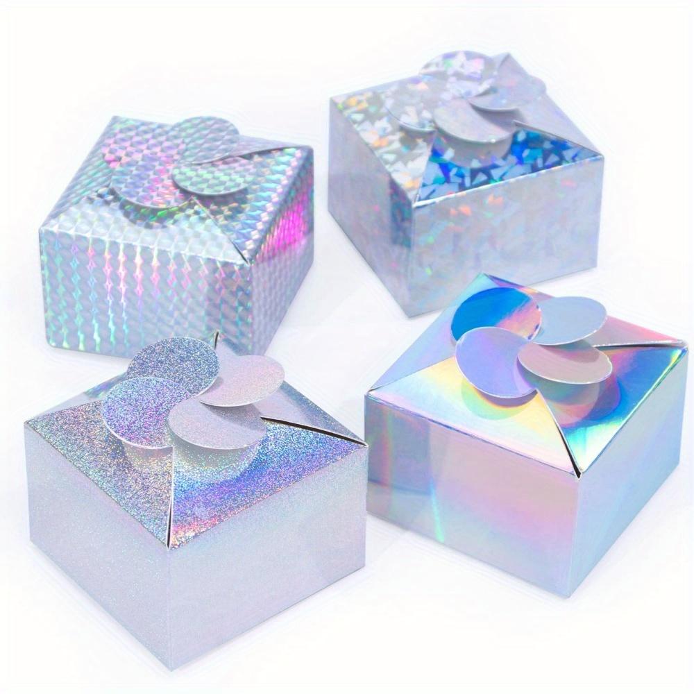 25 Stück Kleine Bunte Faltbare Geschenkboxen Partygeschenkschachteln Papier Seifenschachteln Geschenkverpackungsschachteln Schmuckschachteln Handgemachte Schmuckseife Hochzeitsfeier Geschenke