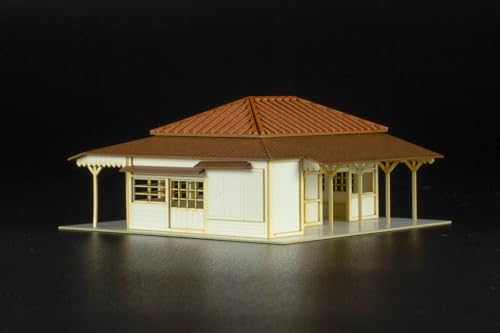 PM Office A PLUM 1/150 Station Building (Kominato Railway) Paper Kit MS082