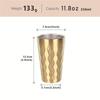 Shangqi Creative Korean Style Double-Wall Stainless Steel Mug