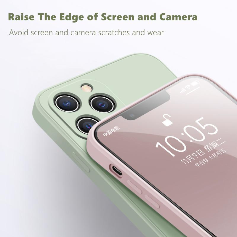 Husă de telefon de lux originală din silicon lichid pentru iPhone15 14 13 12 11 Pro Max Mini X XR XS 7 8 Plus Husă moale rezistentă la șocuri