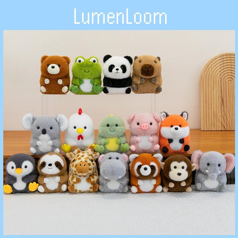 Frog Pig Bear Plush Animal Doll With Soft Fabric For Children Playroom And Gift