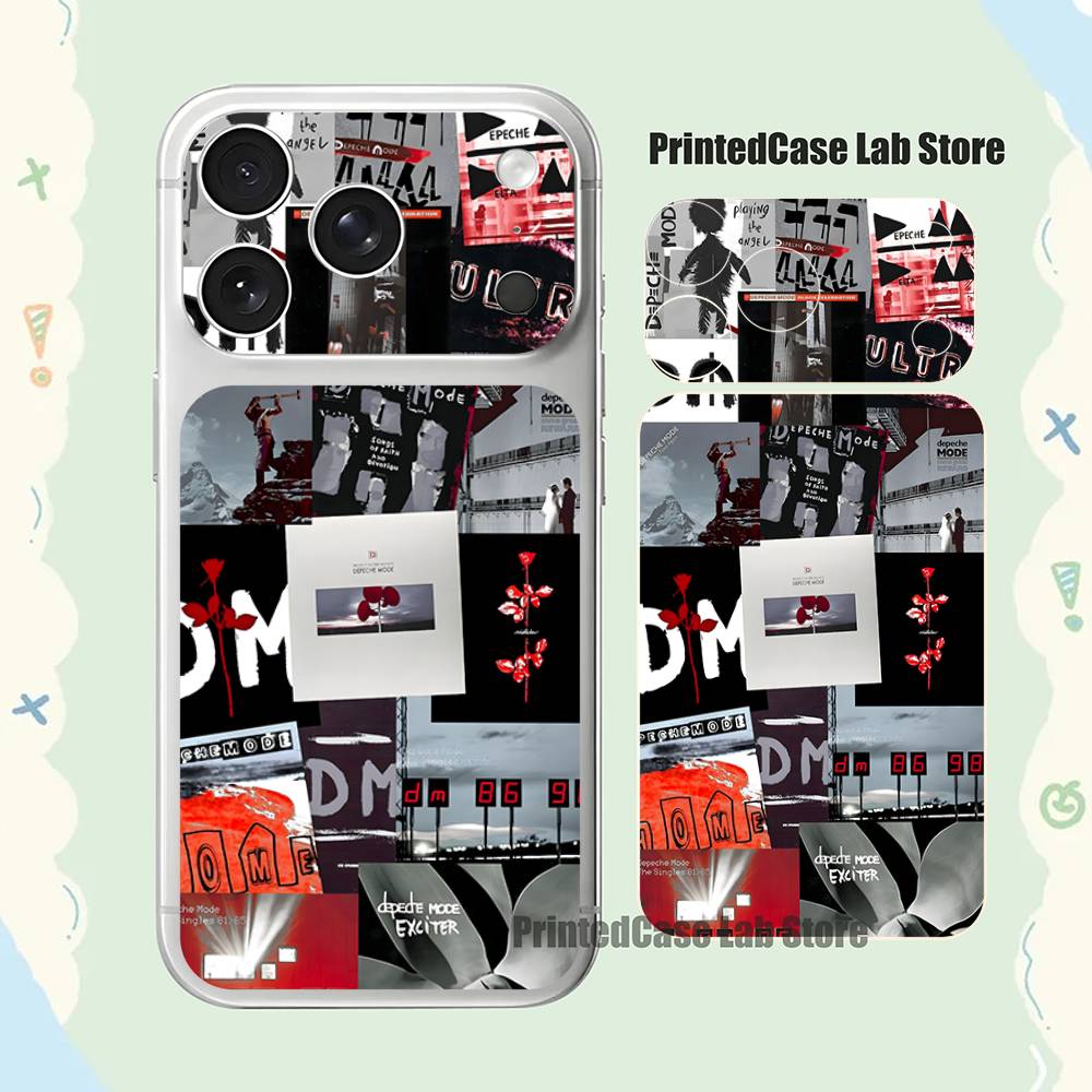 

Band D-Depeche Mode Full Screen Protective Film For iphone 17 Pro Max Lens Protector Back Films Phone iPhone17promax