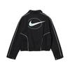 Nike Îmbrăcăminte sport Jachetă cu fermoar Logo Femei Jachetă Neagră FN1941-010