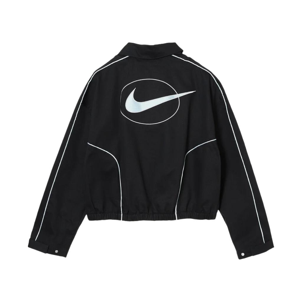 Nike Îmbrăcăminte sport Jachetă cu fermoar Logo Femei Jachetă Neagră FN1941-010