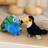 9cm Finger Plush Doll Bird Baby Soothing Toys Fun Doll Finger Cover Toy  Children's Birthday Gift