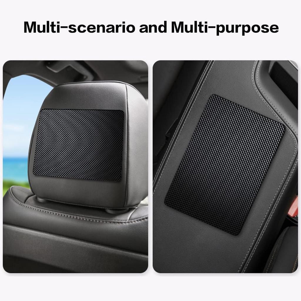 Tapis antidérapant pour tableau de bord de voiture, 27 x 15 cm, tapis de fixation amovible et sans trace pour téléphone