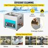 15L Ultrasonic Cleaner Jewelry Cleaner with Heater Timer for Jewelry Cleaning Knob Control Eyeglass Rings Dentures Music Instruments