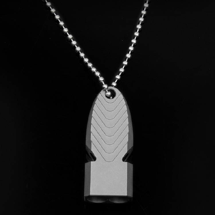 Keychains Whistle Hikings Camping Whistle Titanium Emergency Survival Whistle