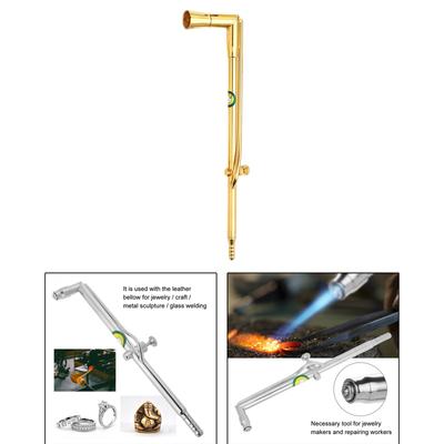 Praktický šperkařský svařovací hořák zapalovač nástroj pájecí nástroj stříbrný extra velký