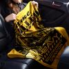 Custom Name excavator Theme Printed Blanket - Perfect for Couch, Bed, Travel & Outdoor Use | Machine Washable, Cozy & Durable.