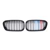 Car Front Kidney Grill Gloss Black M Color LCI Fit BMW 1 Series F20 F21 2015 - 2019 116i 118i 120i 125i M140i 116d 118d 120d SFGHN1