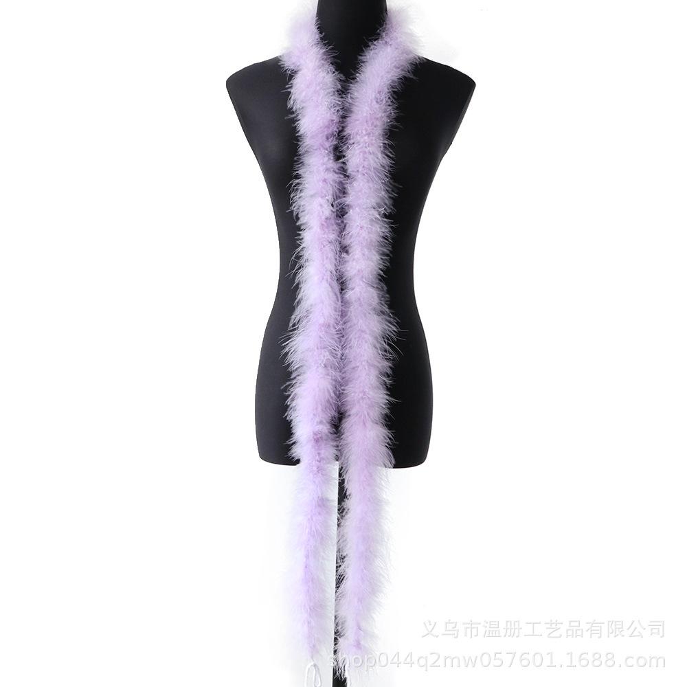 Feather 13G Full Fluff Strips Macaron Colored Turkey Fur Clothing Accessories Diy Fluff Strips