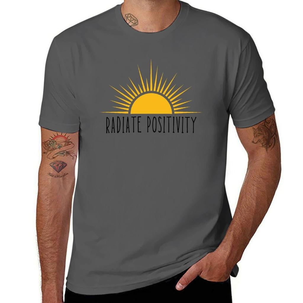 Radiate Positivity TShirt Outdoor Sports Lightweight Tee