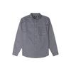 Oxford Button Up Shirt Asia Sizing 'Grey Blue' Men's 10024602-A05