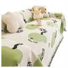 Cartoon Ins Style Sofa Handtuchbezug Stoff Chenille Kratzfest Sofabezug Universalbezug Vier Jahreszeiten Universal Rutschfest Bezug Handtuch