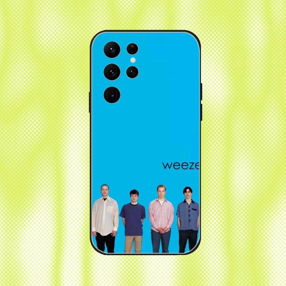 Weezer SZNZ Autumn Phone Case For Samsung S 25,24,23,22,30,21,10,9,Ultra,Plus,Lite,FE,4,5G Black Soft Case Samsung S235G
