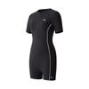 Sun Protection One-Piece Swimsuit Women Swimsuit Basic-Black 1824532464-1