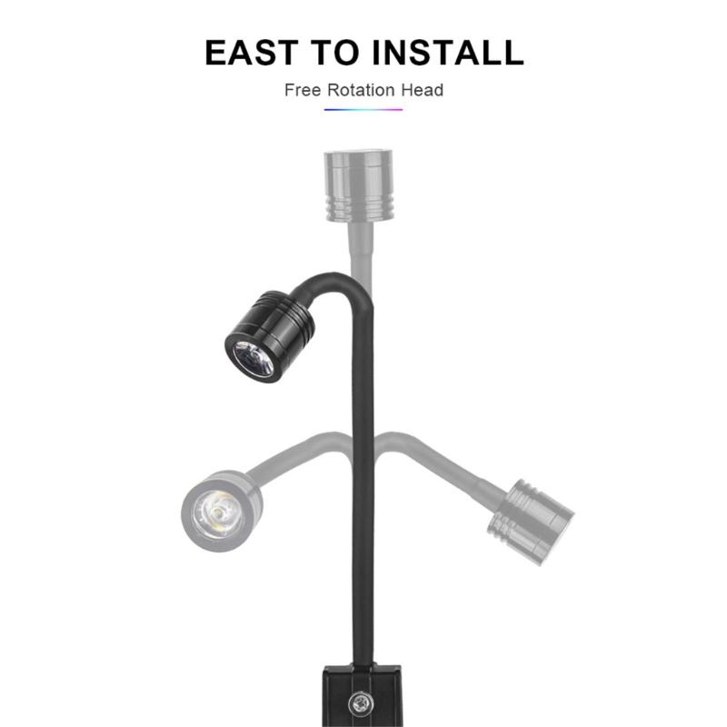 Winzige Modifizierbare Meerespark LED Clip-Lampe USB-betrieben 360-Grad-Drehung Plan Sicher für Fischbecken Dekoration Konzentration