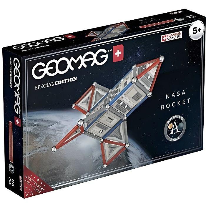Gioco di costruzione - Geomag - Razzo della Nasa - 84 pezzi - Multicolore - Dai 5 anni in su chiaro