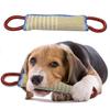Dog Bite Chew Tug Toy with 2 Handles for Training Sporting Interaction Tugging Outside