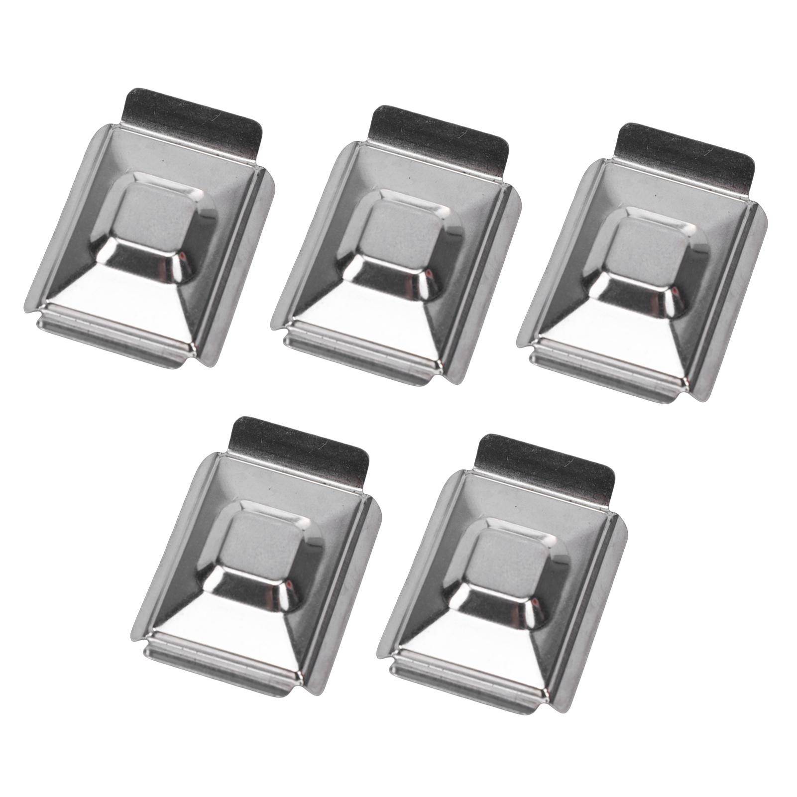 Vestidos 5Pcs Sample Embedding Box Base Mold Stainless Steel For Tissue Processing Cassette Paraffin Experimental Equipment Laboratory Tool 15X15mm