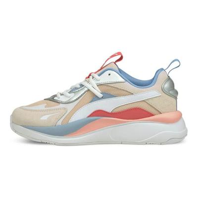 RS-Curve Aura - Shift Sand Sneakers da Donna Crema Eggnog Argento 375784-02
