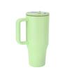 Custom Logo 40oz Stainless Steel Vacuum Insulated Travel Car Beer Coffee Mug Cup Double Walled Tumbler With Flip Straw Handle