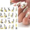 Transfer de unghii Multifuncțional Efect de lungă durată Autocolante atractive de artă bună DIY Artizanat manual Accesorii Cadou de aniversare