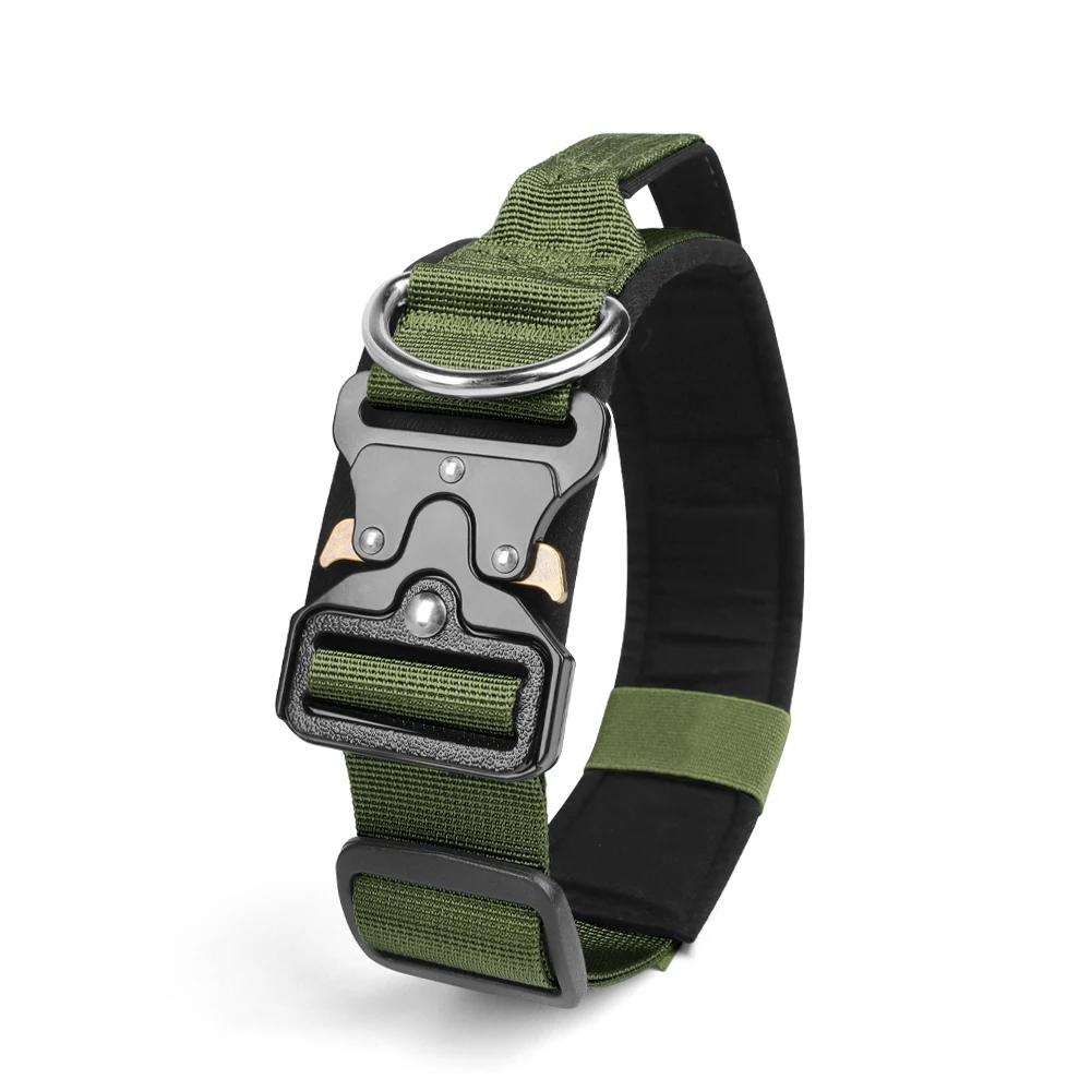 High Quality Big Dog Collars with Metal Buckle Handheld Pet Collar for Medium Large Dogs German Shepherd mascotas Accessories