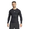 Techfit Long Sleeve Black Size L Men's T-Shirt, KVF02, (JE6702),