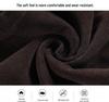 Women's Plus Size High Waist Corduroy Pants for Middle-aged & Elderly - Autumn/Winter, Thickened Velvet, Straight Leg, Mom & Grandma Fit