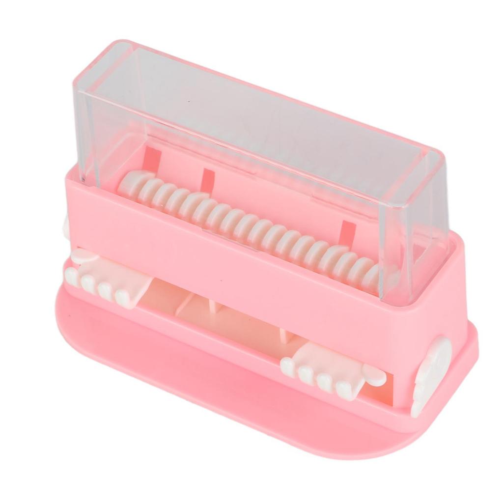 Micro Applicator Holder Box Transparent Large Capacity Plastic Dental Applicator Brush Dispenser