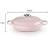 Le Creuset Gourmet Professional Cast Iron Saucepan, Round, 26 Cm, 2.2 L, Shell Pink (21180267774430)