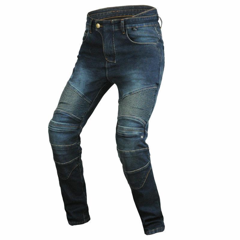 New Product Motorcycle Jeans Men, High Waist Pants, Locomotive Cycling Pants, Winter Velvet Waterproof and Warm Anti-drop Pants