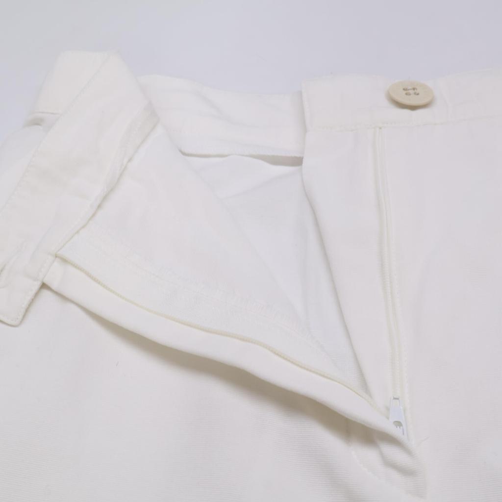 Givenchy 80s-90s Cotton Design Shorts Bottoms Not Written whiteUsed