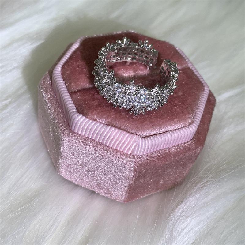 925 Sterling Silver Retro Plain Silver Ring for Women Does Not Fade, Light Luxury, High-end Sense, Versatile Opening Fashion Personality Ring