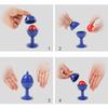 Dzi Bead Magic Cup: Vanishing Magic Prop Set for Close-Up and Stage Performance