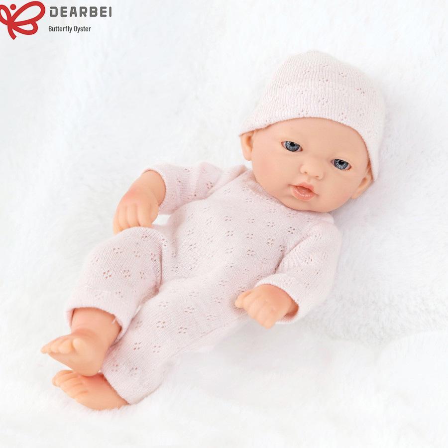 7-inch Soft Vinyl Reborn Baby Doll - Soothing Toy for Children