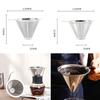 Compact Coffee Filter Cone Dripper Hot Water Portable