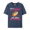 Just A Girl That Loves Glizzies Funny Big Glizzy Gobbler White Graphic Tee Funny Gifts Gift