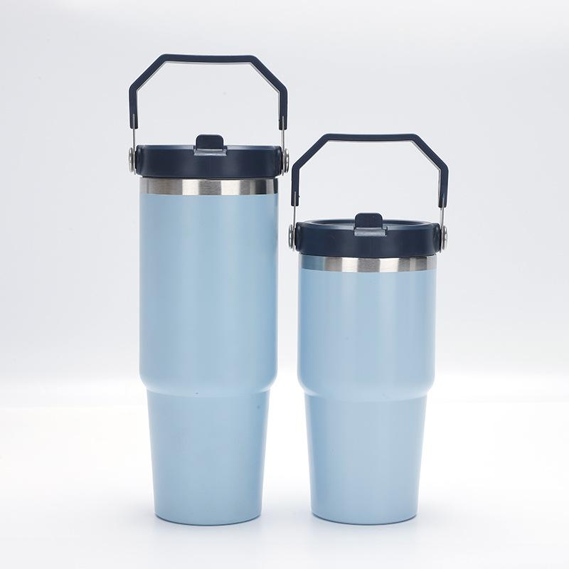 Car Cup Travel Thermal Cup Thermos Water Bottle Termos Drinkware Tumbler Mug Coffee Original Thermo Thermos Thermal Vacuum Flask Portable Ice King Cup